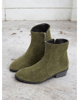 Helvano | Damen Stiefeletten mit Blockabsatz und Seitenreissverschluss