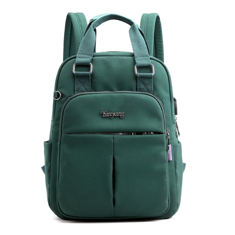 Helvano | Anti-Diebstahl-Rucksack mit USB-Anschluss