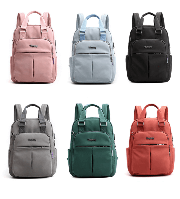 Helvano | Anti-Diebstahl-Rucksack mit USB-Anschluss