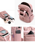 Helvano | Anti-Diebstahl-Rucksack mit USB-Anschluss