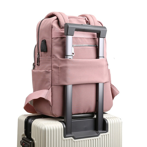 Helvano | Anti-Diebstahl-Rucksack mit USB-Anschluss