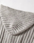 Helvano | Zopfstrick-Cardigan mit Kapuze für Herren