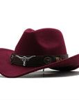 Helvano | Western-Filzhut mit Schnallenband