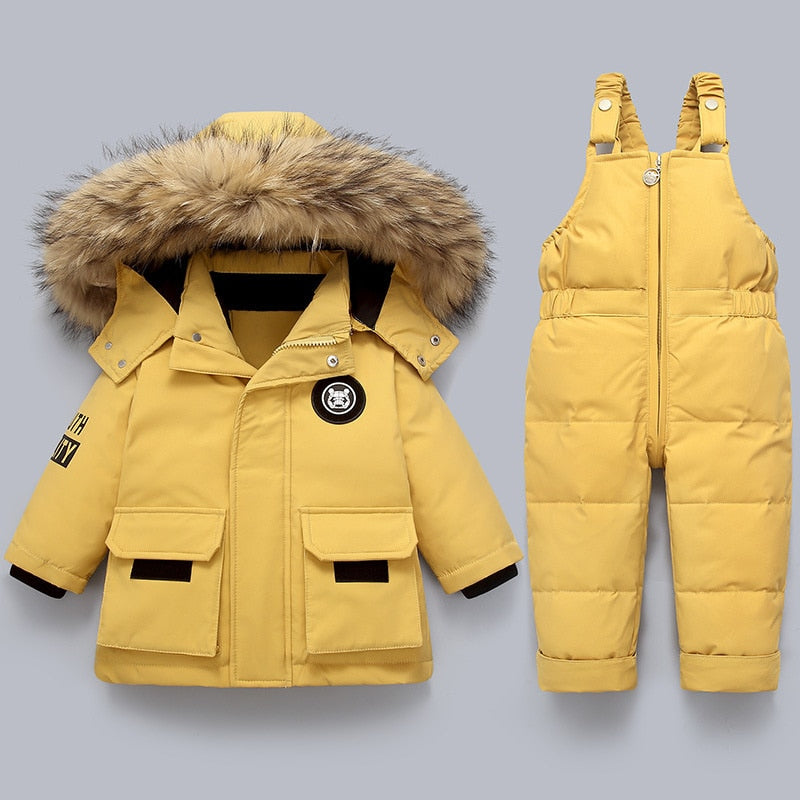 Helvano | Kindermantel mit Overall im Set