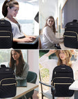 Helvano | Leichter Laptop-Rucksack mit USB-Anschluss