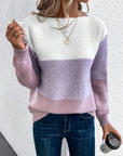 Helvano | Patchwork-Pullover für Damen