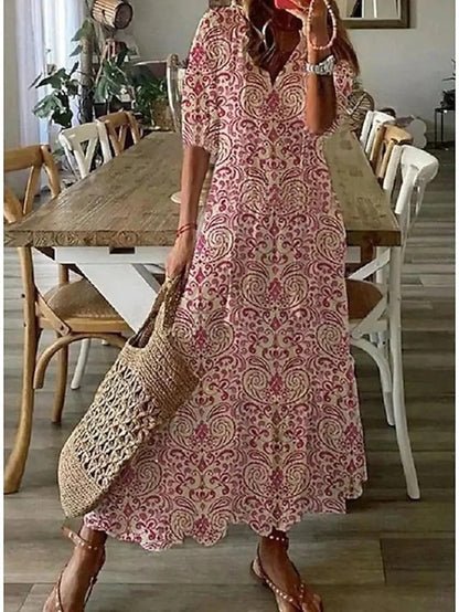Helvano | Boho Midikleid für Damen