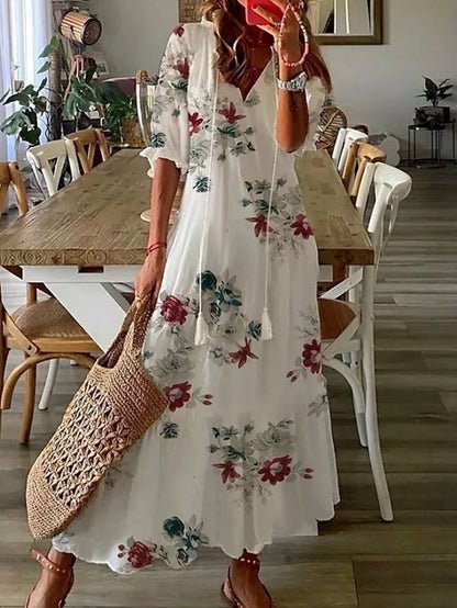 Helvano | Boho Midikleid für Damen