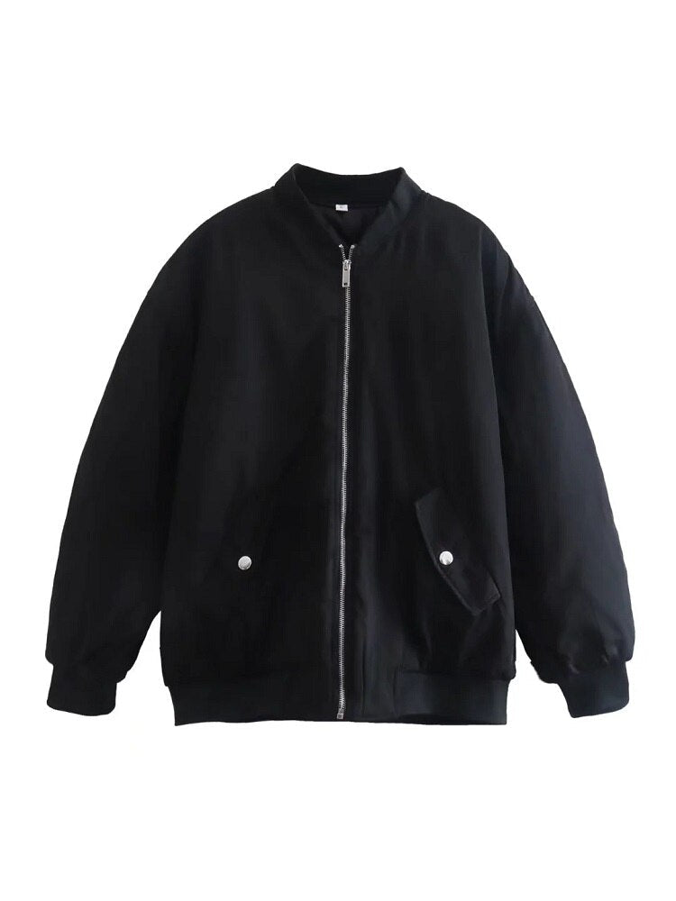 Helvano | Oversized Bomberjacke für Damen