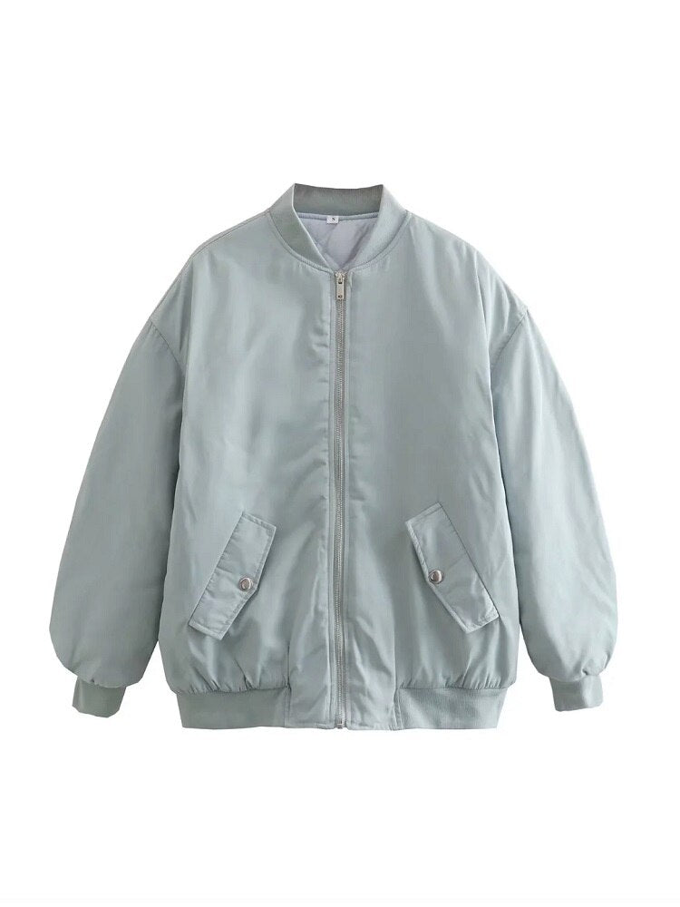 Helvano | Oversized Bomberjacke für Damen