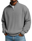 Helvano | Gerippter Troyer-Pullover für Herren
