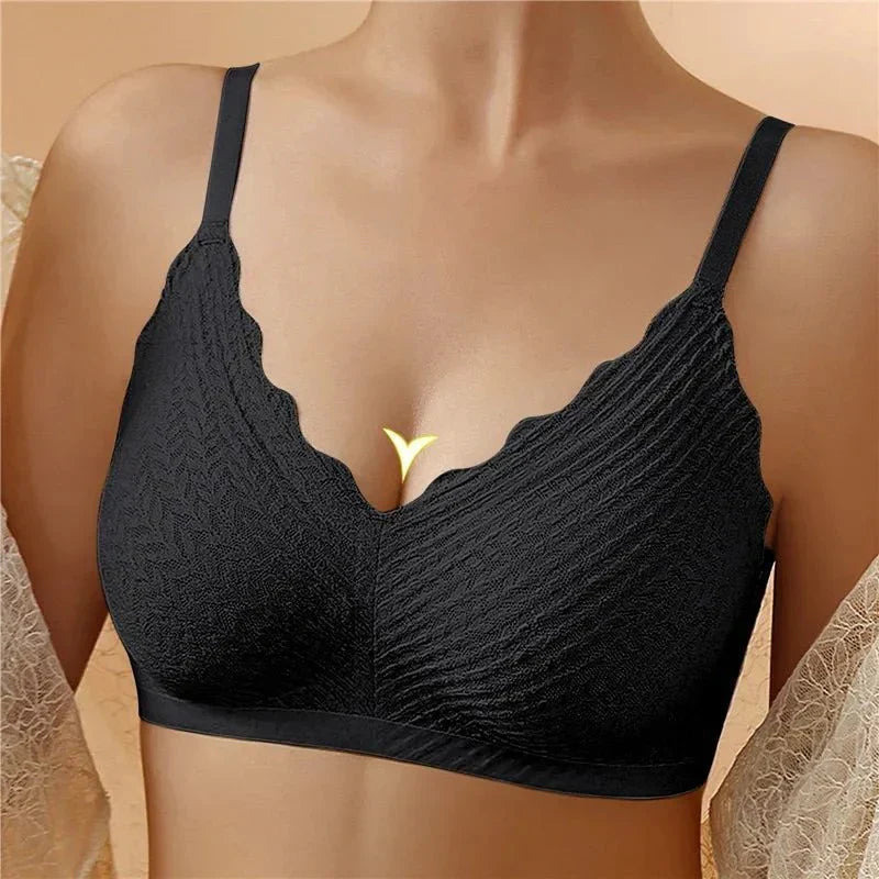 Helvano | BH ohne Bügel für Damen in Schwarz