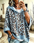 Helvano | Kapuzenpullover mit Animal-Print für Damen