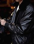 Helvano | Herren Winterjacke aus Kunstleder