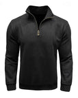 Helvano | Troyer-Sweatshirt mit Stehkragen für Herren
