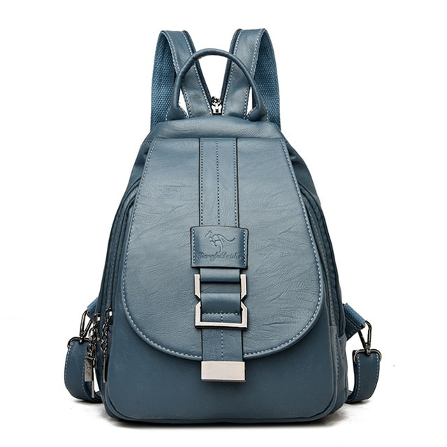 Helvano | Lederrucksack für Damen