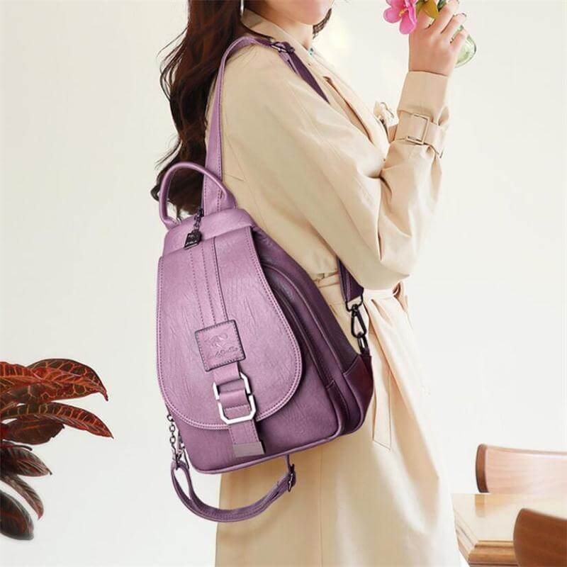 Helvano | Lederrucksack für Damen