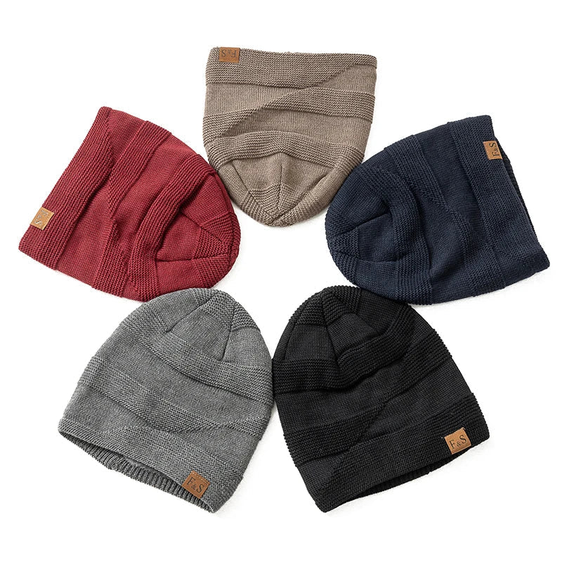 Helvano | Warme Winter-Beanie mit Fleecefutter