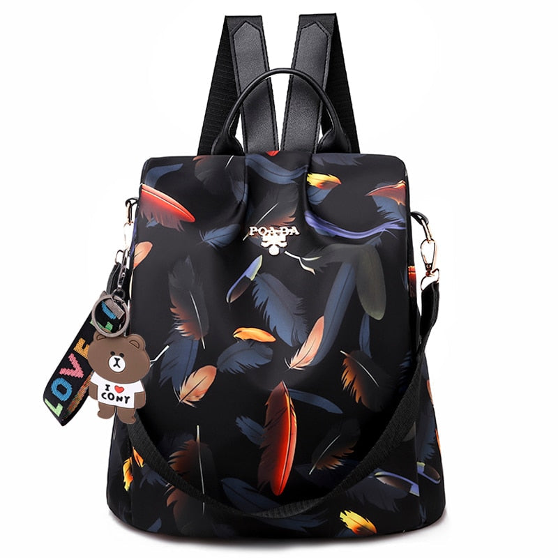 Helvano | Anti-Diebstahl Rucksack mit versteckter Rückenöffnung