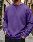 Helvano | Klassisches Rundhals-Sweatshirt für Herren