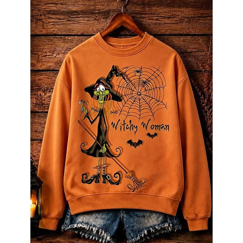Helvano | Halloween Sweatshirt mit Rundhals