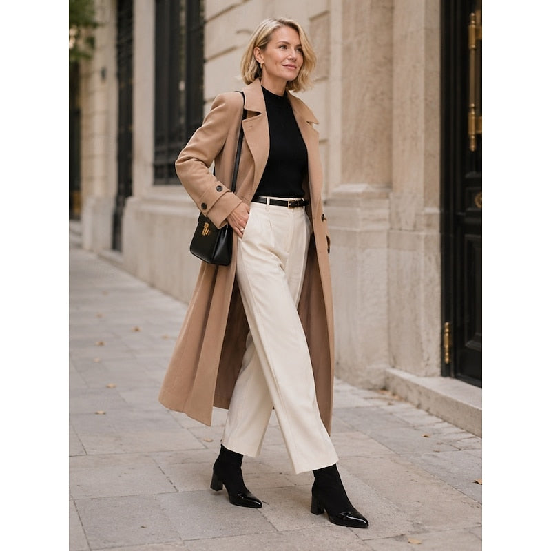 Helvano | Damen-Stiefeletten mit Zehenkappe und Blockabsatz