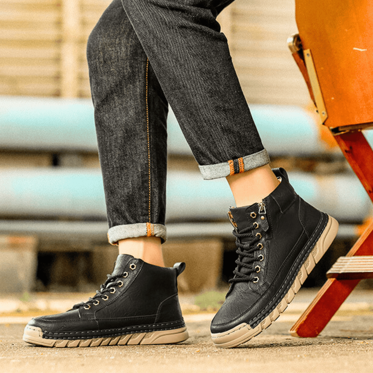 Helvano | Lederstiefel für Herren