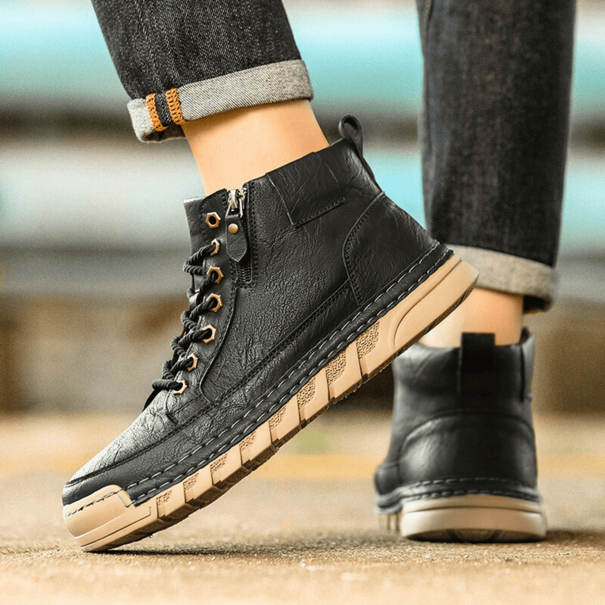 Helvano | Lederstiefel für Herren