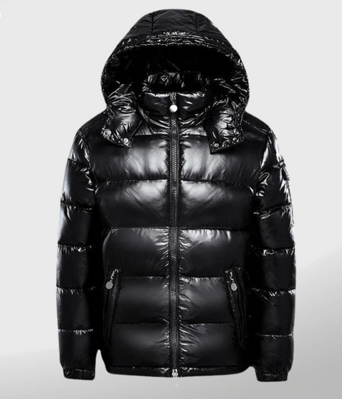 Helvano | Pufferjacke für Herren in Schwarz & Rot