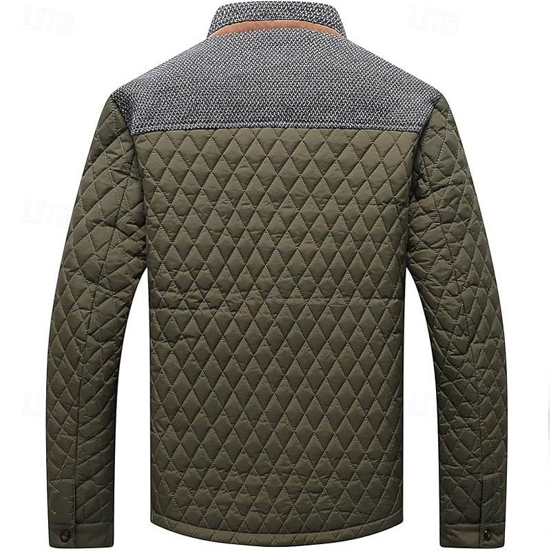 Helvano | Gesteppte Herrenjacke mit Stehkragen