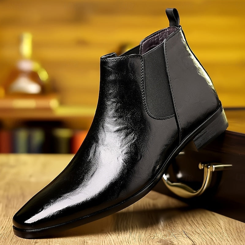 Helvano | Polierte Chelsea Boots für Herren
