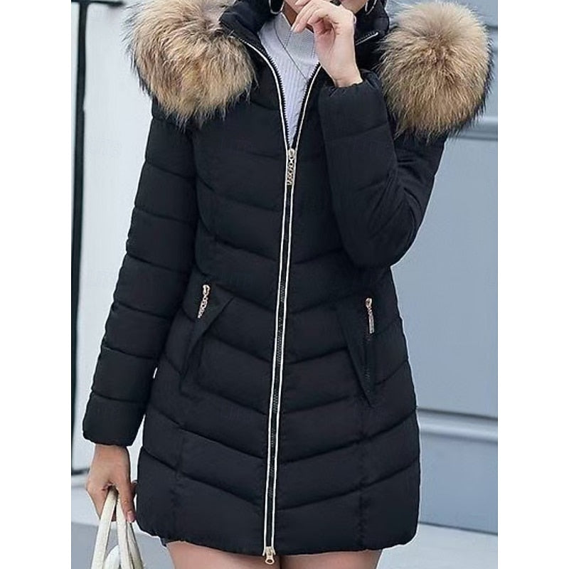 Helvano | Gesteppter Damen-Parka mit Kapuze