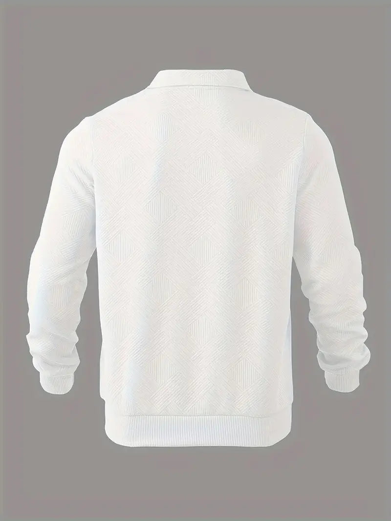 Helvano | Leichter Strickpullover mit Reissverschluss für Herren