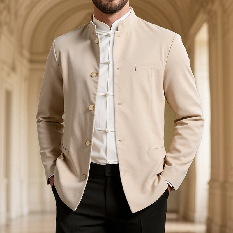 Helvano | Herrenjacke mit Stehkragen