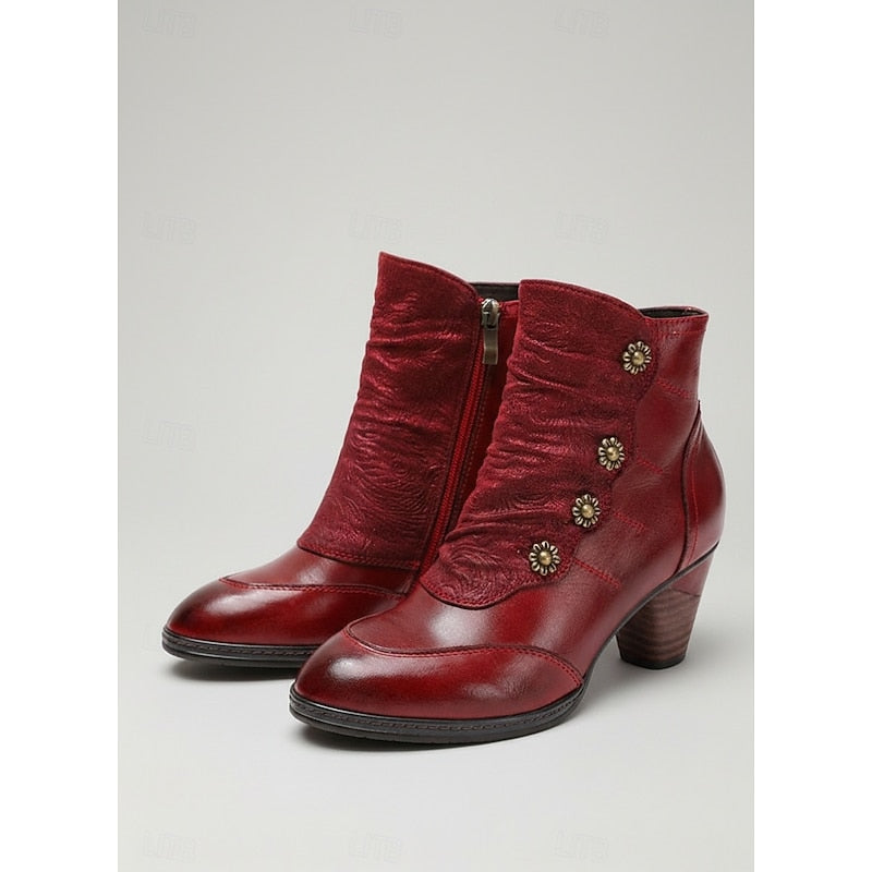Helvano | Damen Stiefeletten mit Absatz