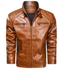 Helvano | Klassische Bikerjacke für Herren