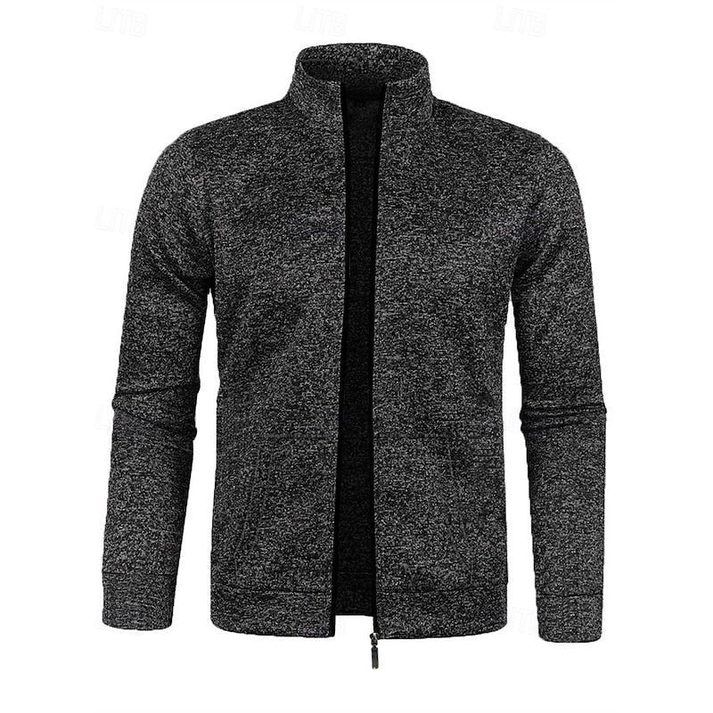 Helvano | Stehkragenjacke mit Reissverschluss für Herren