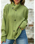 Helvano | Strickjacke mit Stehkragen für Damen