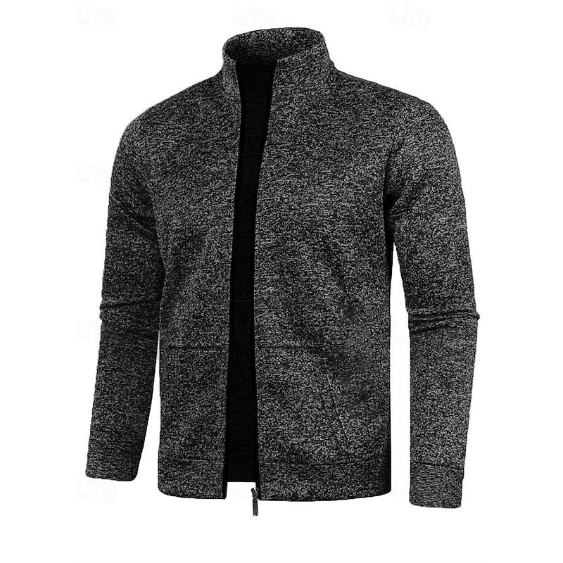 Helvano | Stehkragenjacke mit Reissverschluss für Herren