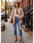 Helvano | Damen Stiefeletten mit Blockabsatz und Schnalle