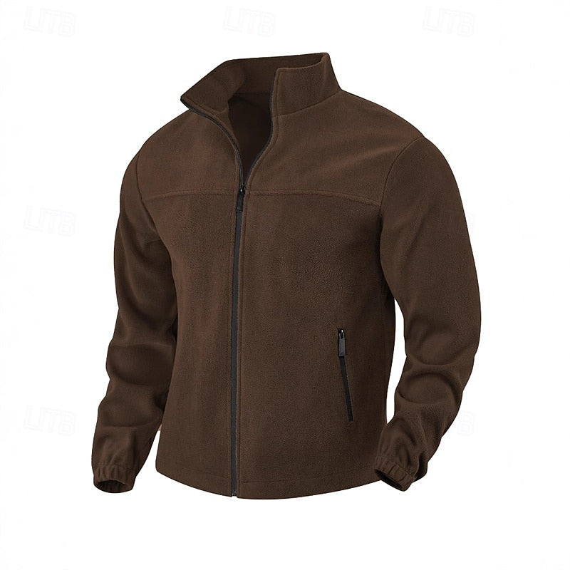Helvano | Herrenjacke mit Stehkragen und Reissverschluss