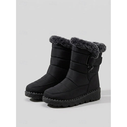 Helvano | Winterstiefel mit Fell-Optik für Damen