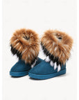 Helvano | Damen-Winterstiefel mit Plüschbesatz