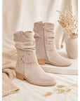 Helvano | Slouchy-Stiefeletten mit Schnalle für Damen