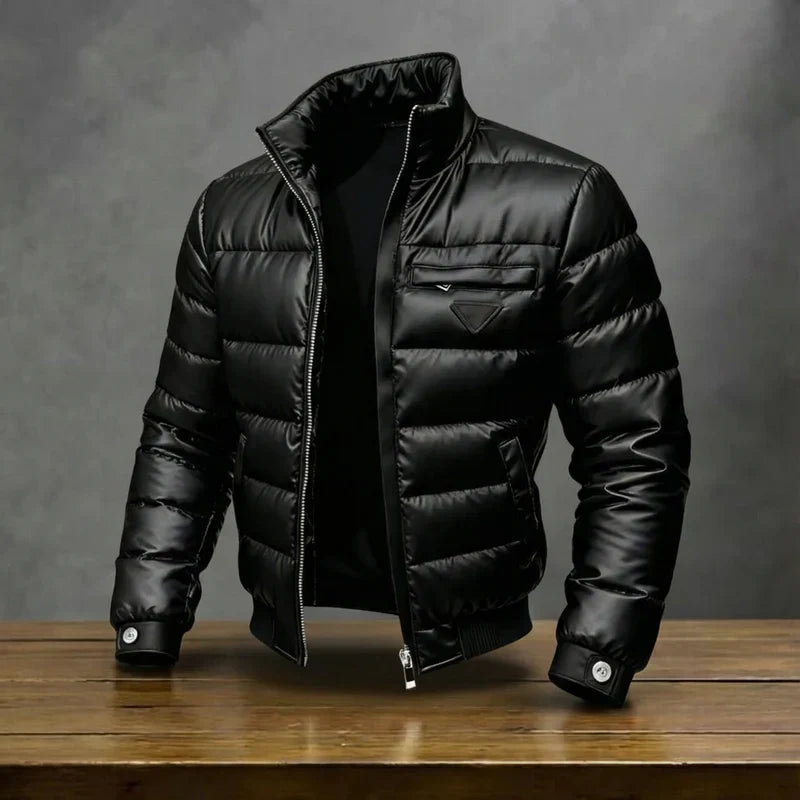 Helvano | Puffer-Steppjacke für Herren in Schwarz