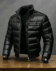 Helvano | Puffer-Steppjacke für Herren in Schwarz