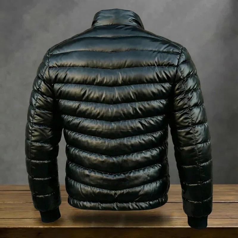 Helvano | Puffer-Steppjacke für Herren in Schwarz