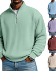 Helvano | Gerippter Troyer-Pullover für Herren