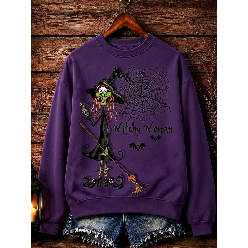 Helvano | Halloween Sweatshirt mit Rundhals