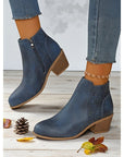 Helvano | Cut-out Stiefeletten mit niedrigem Absatz für Damen